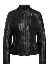 Maze Damen Lederjacke "Gaia", schwarz, Gr. XL, 100% Leder, Schaf / Futter: 100% Baumwolle / Ärmelfutter: 100% Polyester / Wattierung: 100% Polyester,