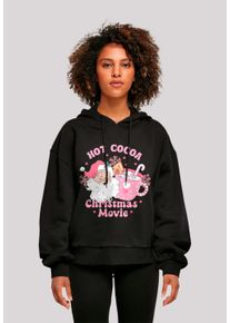 F4NT4STIC Damen Kapuzenpullover "Hot Cocoa and Weihnachten Movies Cozy", schwarz, casual, Gr. M, Obermaterial: 100% Baumwolle, Pullover, Premium