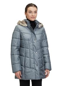Betty Barclay Damen Outdoorjacke "Betty Barclay Outdoorjacke mit Kapuze", blau, feminin, Gr. 46, Obermaterial: 88% Polyester, 12% Polyamid. Futter: