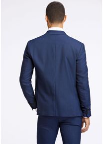 LINDBERGH Herren Anzugsakko "LINDBERGH Blazer", blau, Gr. 44, Oberstoff: 52% Wolle, 45, 5% Polyester (recycelte Fasern), 2% Elasthan 0, 5%, sonstige