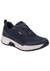Josef Seibel Herren Sneaker "Mitchell 53", Gr. 44, blau, Leder, Textil, casual, Schuhe, Komfortschuh, Freizeitschuh, Sneaker mit bequemer Laufsohle
