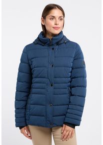 Barbara Lebek Damen Steppjacke, blau, casual, Gr. 38, unifarben, Steppware, Obermaterial: 50% Polyamid, 50% Polyester. Futter: 100% Polyamid, Jacken,