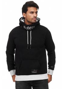 Rusty Neal Herren Kapuzensweatshirt, schwarz, casual, Gr. M, mehrfarbig, 70% Baumwolle, 30% Polyester, Sweatshirts, mit modernem Schnitt