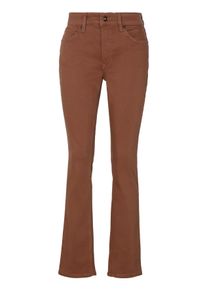 MAC Damen Stretch-Jeans "Melanie", braun, feminin, Gr. 38, Denim/Jeans, Obermaterial: 95% Baumwolle, 3% Polyester, 2% Elasthan, Jeans, Gerade