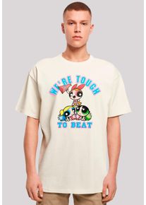 F4NT4STIC Herren T-Shirt "Powerpuff Girls Tough To Beat", beige, casual, Gr. L, Obermaterial: 100% Baumwolle, Shirts, Premium Qualität