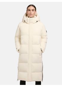 Khujo Damen Steppmantel "Rachel Matt-YM", weiß, modisch, Gr. S, Obermaterial: 100% Polyester; Innenfutter: 100% Nylon; Wattierung: 100% Polyester,