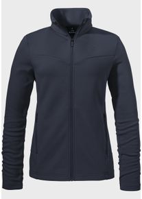 Schöffel SCHÖFFEL Damen Fleecejacke "Ski Fleece Jk Style Pine WMS", blau, sportlich, Gr. 38, Oberstoff : 100% Polyester, Jacken