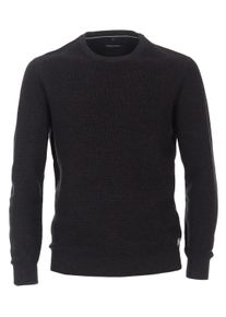 Casamoda Herren Strickpullover "Casamoda Pullover uni", blau, Gr. XXL, 60% Baumwolle, 40% Polyacryl, Pullover
