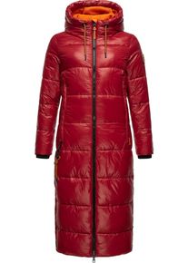 Navahoo Damen Steppmantel "Schmuseengel", rot, modisch, Gr. XS, Oberstoff: 100% Nylon, Futter: 100% Polyester, Wattierung: 100% Polyester,