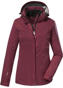 Killtec Damen Outdoorjacke "KOS 133 WMN JCKT", rot, sportlich, Gr. 44, unifarben, Obermaterial: 100% Polyester. Futter: 100% Polyester, Jacken