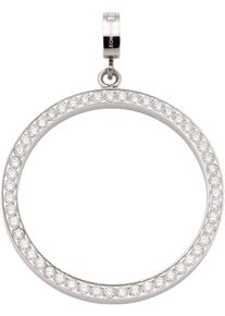 Leonardo Damen Charm-Einhänger "Anhänger Elin Clip&Mix, 023600", silber, Edelstahl, Charms, mit Zirkonia (synth.)