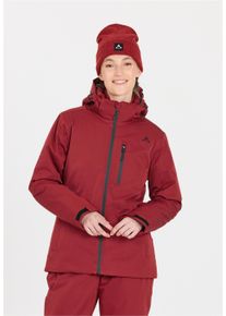 WHISTLER Damen Skijacke "Jada", rot, casual, Gr. 46, unifarben, 94% Polyester, 6% Elasthan, Jacken, mit 15.000 mm Wassersäule