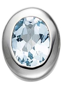 Jobo Damen Ketten-Anhänger "Anhänger oval", Silber 925 (Sterlingsilber), silber, Silber 925 (Sterlingsilber), Schmuckanhänger, 925 Silber mit