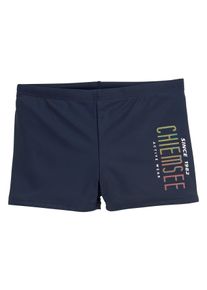 Chiemsee Kinder Boxer-Badehose, blau, Gr. 158, Polyamid, Badehosen, mit Logodruck