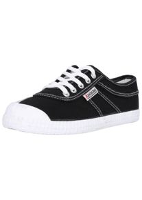 Kawasaki Herren Sneaker "Original Worker", Gr. 41, schwarz, Leder, Kunstfaser, casual, Schuhe, im angesagten Retro-Stil