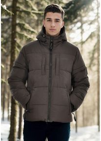 Herren Winterjacke "ASKelvin", grau, Gr. S, Alessandro Salvarini, Obermaterial: 100% Polyester, Innenmaterial: 100% Polyester, Jacken, innen komplett