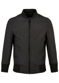 Urban Classics Mädchen Anorak "Urban Classics Damen Girls Light Bomber Jacket", schwarz, casual, Gr. 122, unifarben, 100% Polyester, Jacken