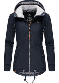 Ragwear Damen Winterjacke "YM-Danka", blau, casual, Gr. XS, Außenmaterial: 100% Polyester, Innenfutter: 100% Polyester, Wattierung: 100% Polyester,
