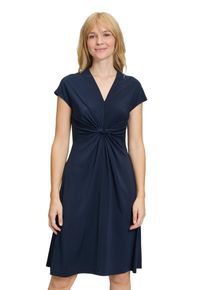 Betty Barclay Damen Sommerkleid "Betty Barclay Freizeitkleid ohne Verschluss", blau, feminin, Gr. 42, Jersey, Obermaterial: 94% Polyester, 6%