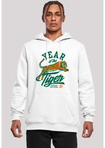 F4NT4STIC Herren Kapuzenpullover "Stranger Things Hawkins Year", weiß, casual, Gr. XXL, Obermaterial: 65% Baumwolle, 35% Polyester, Pullover, Premium