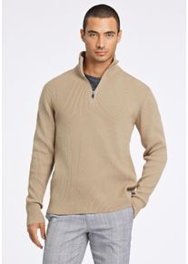 LINDBERGH Herren Troyer "LINDBERGH Troyer", grau, Gr. XXL, Oberstoff: 80% Baumwolle, 20% Polyester, Pullover