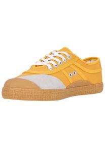 Kawasaki Herren Sneaker "Original Pure", Gr. 43, gelb, Leder, Kunstfaser, casual, Schuhe, mit hohem Baumwoll-Anteil