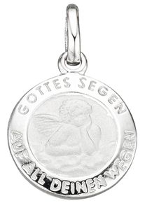 Jobo Damen Engel-Anhänger "Anhänger Schutzengel", Silber 925 (Sterlingsilber), silber, Silber 925 (Sterlingsilber), Schmuckanhänger, 925 Silber