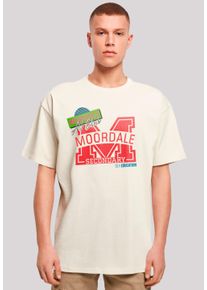 F4NT4STIC Herren T-Shirt "Sex Education Moordale M Collage", beige, casual, Gr. XXL, Obermaterial: 100% Baumwolle, Shirts, Premium Qualität