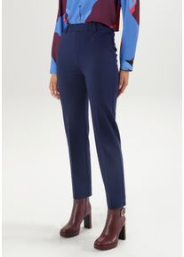 Damen Schlupfhose, blau, elegant, Gr. 38, Aniston SELECTED, unifarben, Stoff, Obermaterial: 65% Viskose, 30% Polyamid, 5% Elasthan, Hosen,