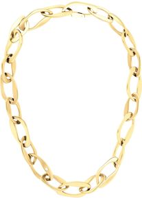 Calvin Klein Damen Edelstahlkette "HARMONIOUS CONNECTION, 35000682, 35000683", Edelstahl, L: 48cm, gold, Edelstahl, Halsketten, mit Glasstein