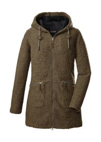 G.I.G.A. by Killtec Damen Fleecejacke "GW 55 WMN KNTFLC PRK", braun, sportlich, Gr. 40, G.I.G.A. DX BY KILLTEC, 50% Baumwolle 50% Polyester, Jacken