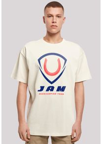 F4NT4STIC Herren T-Shirt "JAM Showjumping", beige, casual, Gr. XL, Obermaterial: 100% Baumwolle, Shirts, Print