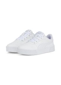 Puma Kinder Sneaker "Carina 2.0 Sneakers Mädchen", Gr. 30, grau, Obermaterial: Synthetik, Textil; Futter: Textil; Innensohle: Textil; Laufsohle: