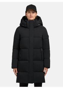 Khujo Damen Steppmantel "Haya Matt-YM", schwarz, Basic, Gr. XXL, Obermaterial: 100% Polyester, Futter: 100% Nylon, Wattierung: 100% Polyester,