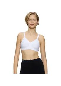 Sport-BH TRIACTION BY Triumph "Triaction Wellness N" Gr. 80, Cup D, weiß Damen BHs Sport-BH BH Cup B-F, mit 2 Tragevarianten, Basic Dessous