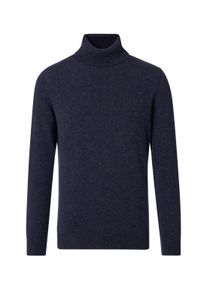 Venti Herren Rollkragenpullover "Venti Rollkragenpullover uni", blau, Gr. XXL, 80% Wolle (Lammwolle), 20% Nylon, Pullover