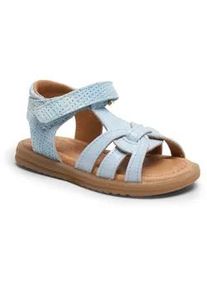 Sandale bisgaard "felicia" Gr. 35, blau (baby blue square) Kinder Schuhe Sommerschuh, Klettschuh, Sandalette, in Pastellfarben