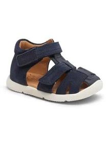 Sandale bisgaard "aske" Gr. 22, blau (marine) Kinder Schuhe Sommerschuh, Klettschuh, Sandalette, mit praktischem Klettverschluss