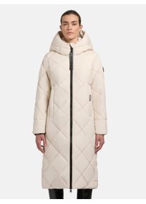 Khujo Damen Steppmantel "Elow-YM", beige, Basic, Gr. M, Obermaterial: 58% Polyester, 42% Polyester (recycelt), Futter: 58% Polyester, 42% Polyester