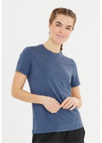 Endurance Herren Funktionsshirt "Alvaly", blau, casual, Gr. 38, unifarben, 90% Polyester, 10% Elasthan, Shirts, im simplen Design mit Quick