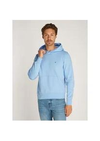 Hoodie Tommy Hilfiger "FLAG LOGO HOODY" Gr. XXXL, blau (vessel blau) Herren Sweatshirts mit Kängurutasche vorne