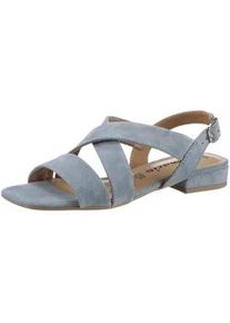 Sandalette Tamaris Gr. 40, blau (hellblau) Damen Schuhe Sommerschuh, Sandale, Blockabsatz, mit Touch it Ausstattung