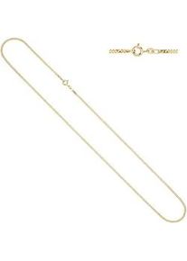 Goldkette Jobo Halsketten Gr. Gelbgold 333, L: 55cm, goldfarben (gelbgold 333) Damen Panzerkette 333 Gold 55 cm 2,1 mm