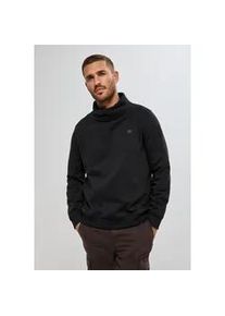 Sweatshirt Street One MEN Gr. XXL (46), schwarz Herren Sweatshirts mit Stehkragen