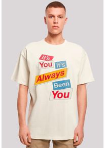 F4NT4STIC Herren T-Shirt "Sex Education It Always Been You", beige, casual, Gr. S, Obermaterial: 100% Baumwolle, Shirts, Premium Qualität