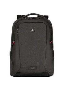 Laptoprucksack Wenger "MX Professional" Gr. B/H/T: 33cm x 45cm x 21cm, grau Herren Rucksäcke für Laptops bis 16 Zoll