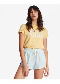 Billabong Damen Shorts "Road Trippin", blau, Gr. XL, [Hauptstoff] 60% Baumwolle, 40% Viskose, Hosen