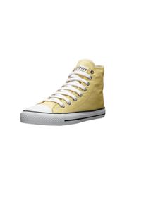 Ethletic Sneaker "White Cap Hi Cut", Gr. 41, gelb, Obermaterial: 100% Baumwolle; Futter: 100% Baumwolle; Decksohle: 100% Baumwolle; Sohle: 100%