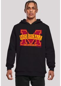 F4NT4STIC Herren Kapuzenpullover "Sex Education Moordale Cracked M 2 Netflix", schwarz, casual, Gr. S, Obermaterial: 65% Baumwolle, 35% Polyester,