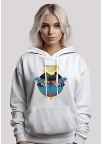 F4NT4STIC Damen Kapuzenpullover "YES Dragonfly Tour V1", weiß, casual, Gr. XXL, Obermaterial: 65% Baumwolle, 35% Polyester, Pullover, Premium Qualität